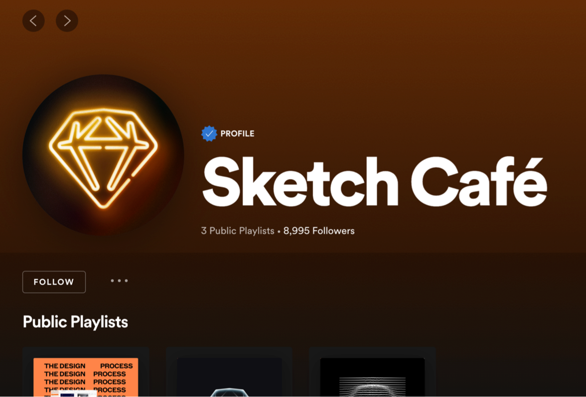 Spotify promotional graphic with podcast card