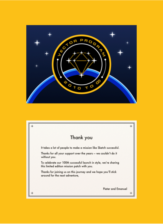 Patch badge portrait card