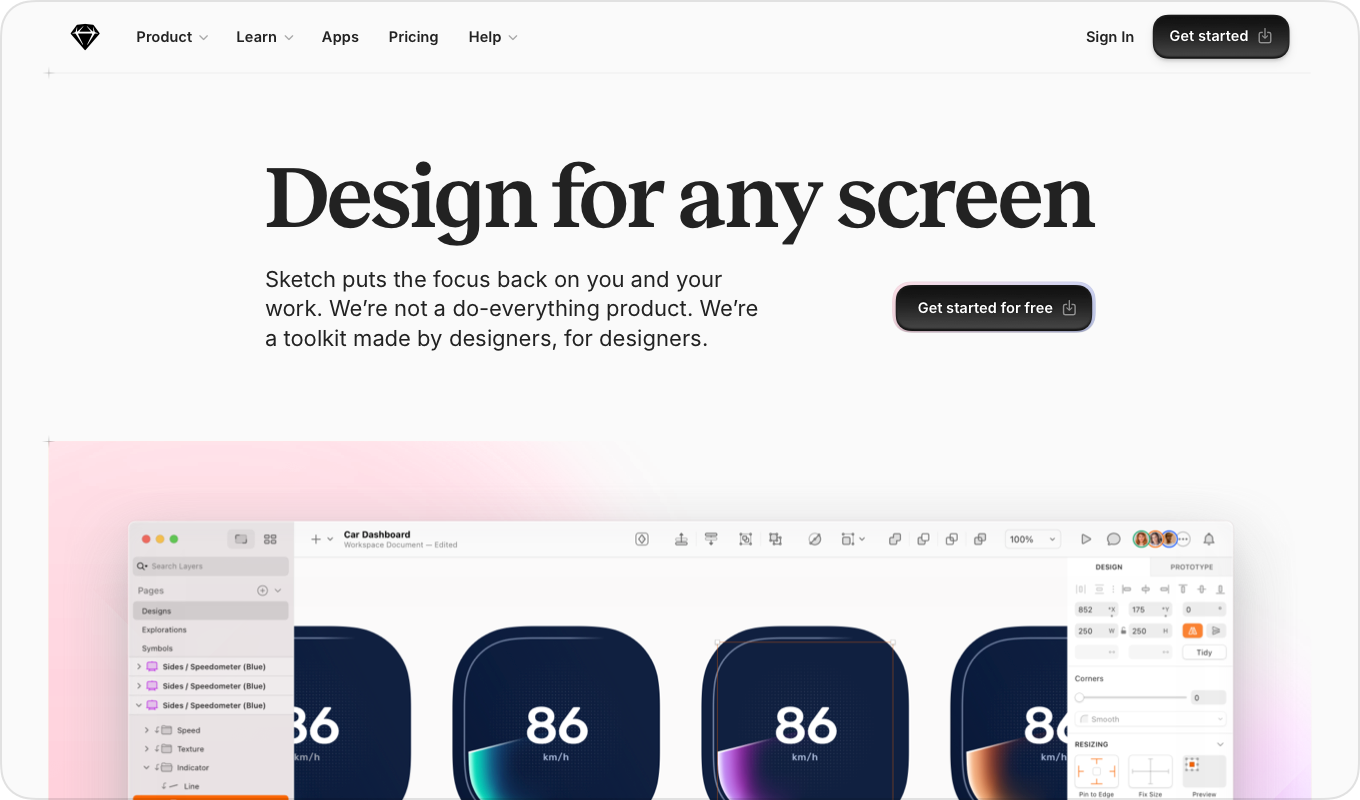 Opportunity visual showing adjusted visual direction