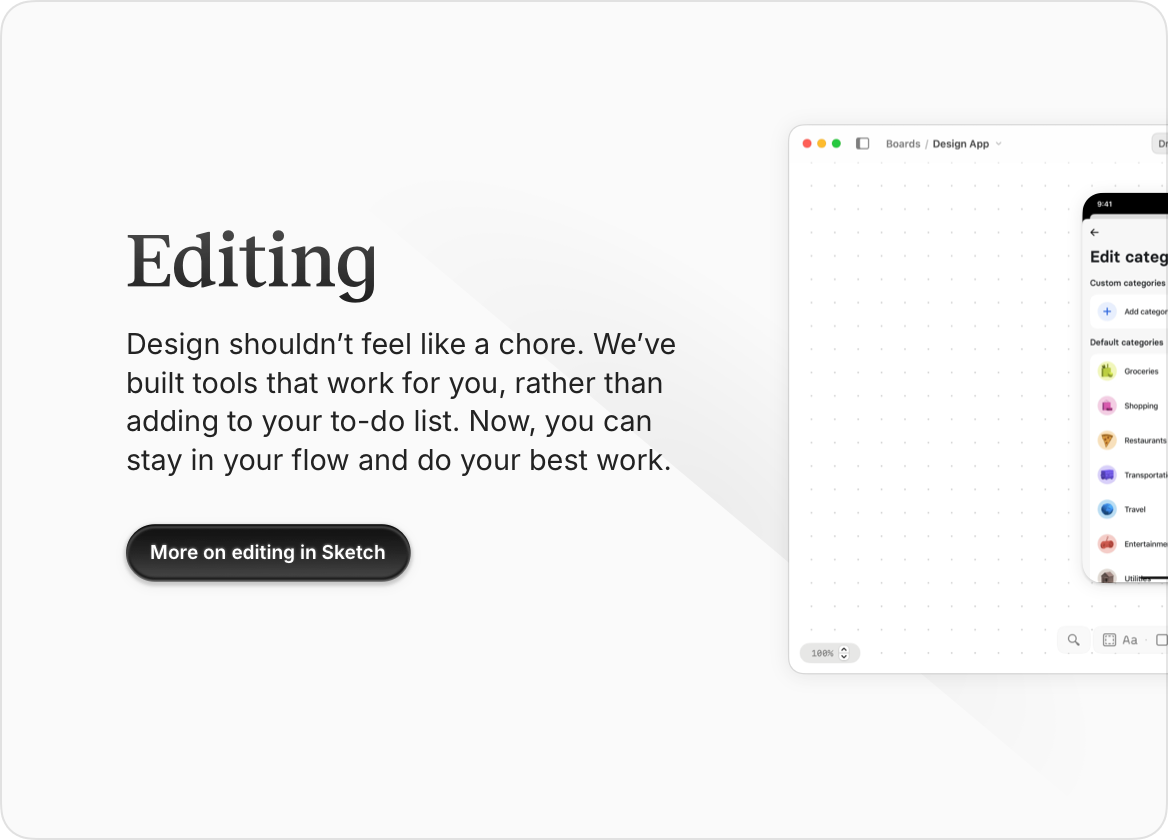 Visual language sample card 2